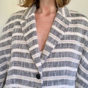 ZARA BASIC 100% Cotton Knitted Long Sleeve Coat